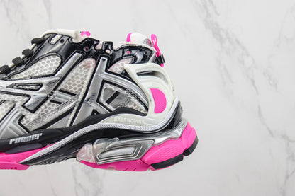 Balenciaga Runner "White-Fluo Pink-Black"
