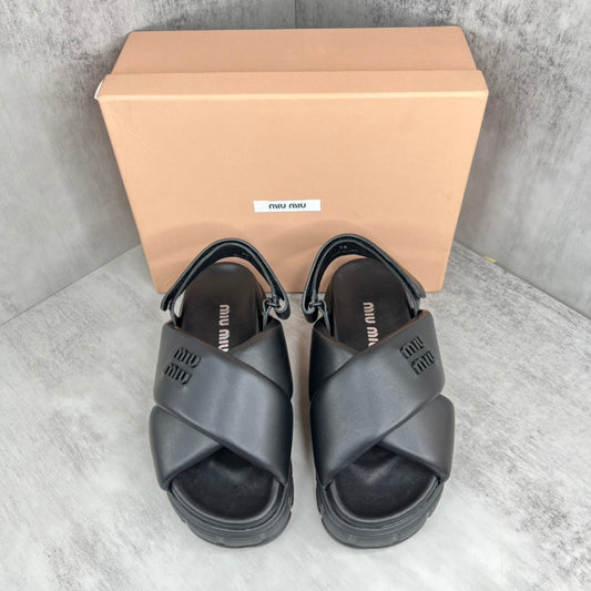 Miu Miu Sandals "Black"