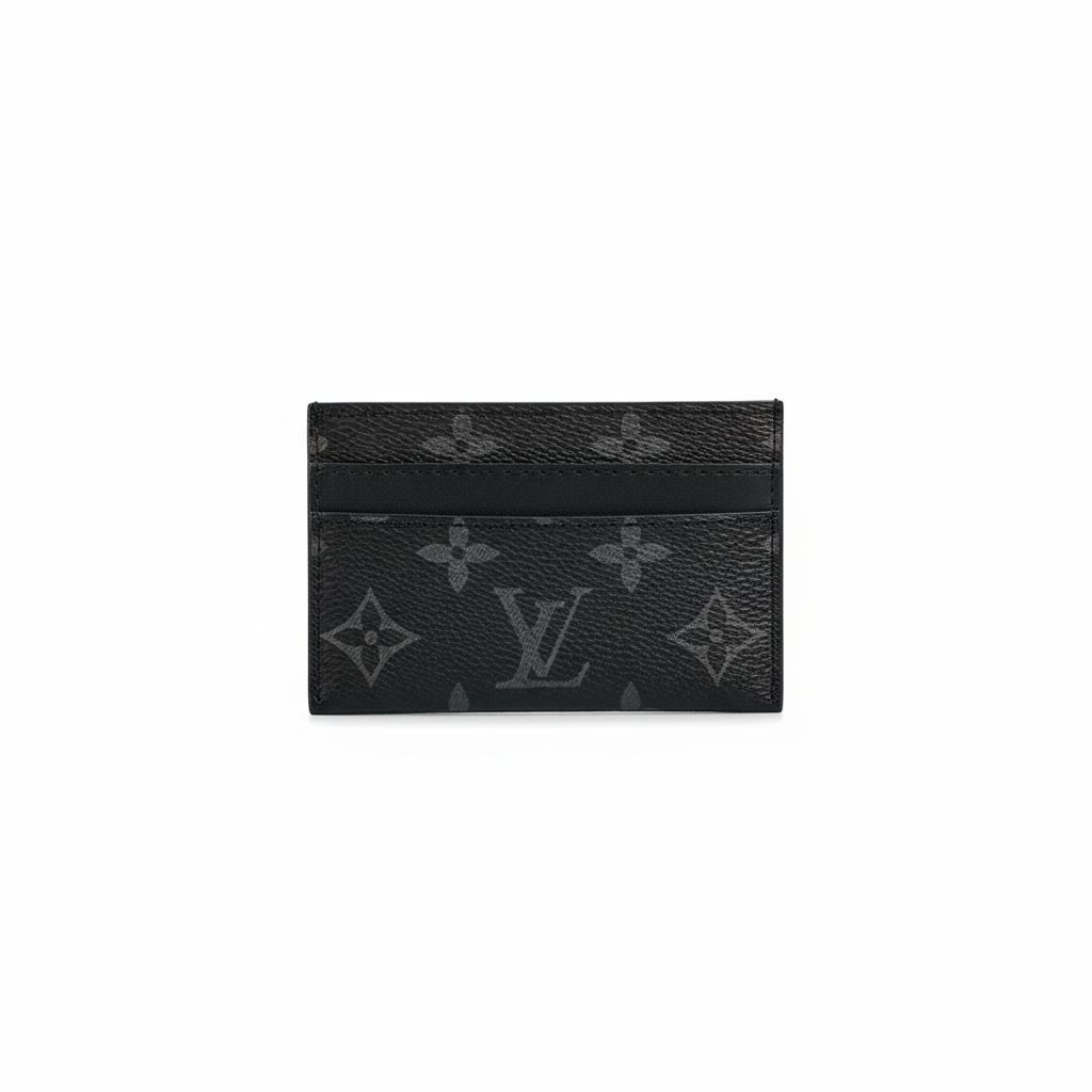 Louis Vuitton Double Card Holder "Monogram Eclipse"