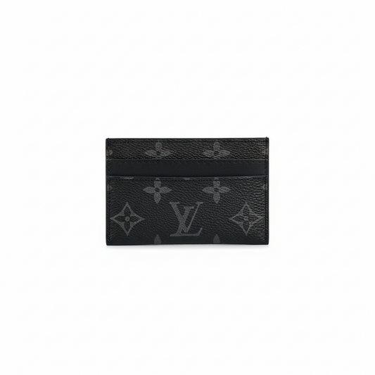 Louis Vuitton Double Card Holder "Monogram Eclipse"