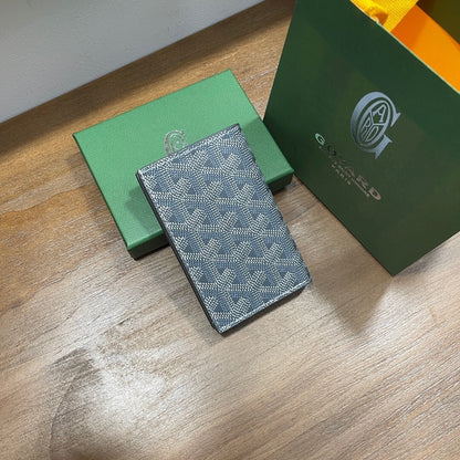 Goyard Saint-Pierre Card Wallet "Grey"