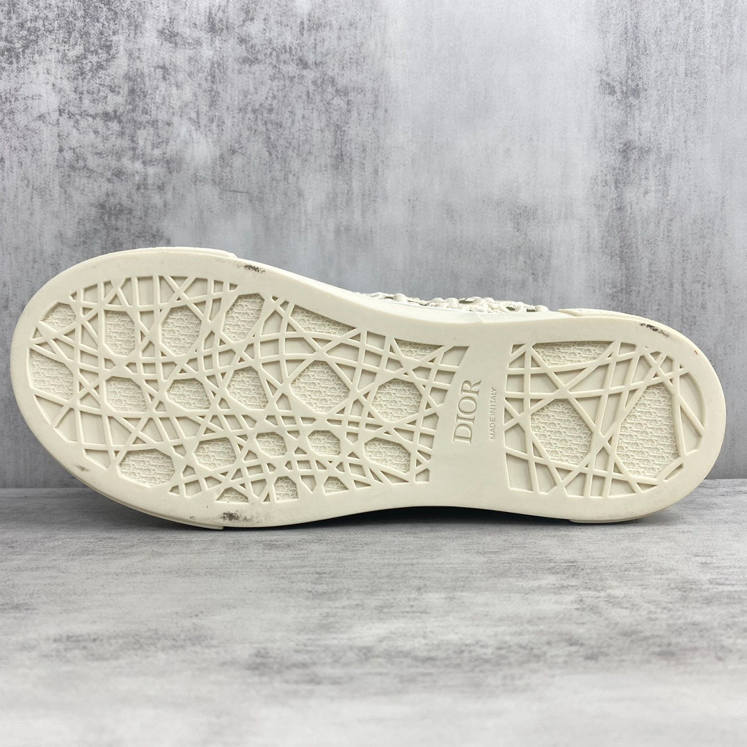 Dior B33  "Khaki Oblique Embroidery"