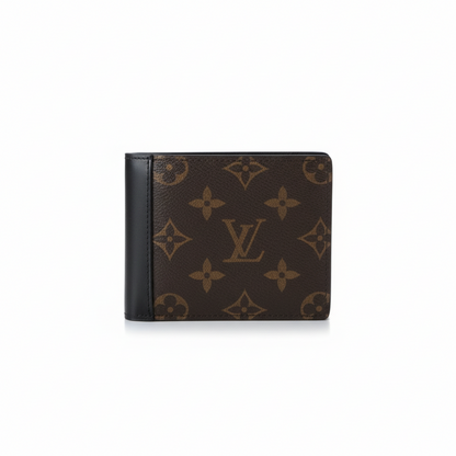 Louis Vuitton Multiple Wallet "Monogram Macassar Canvas"