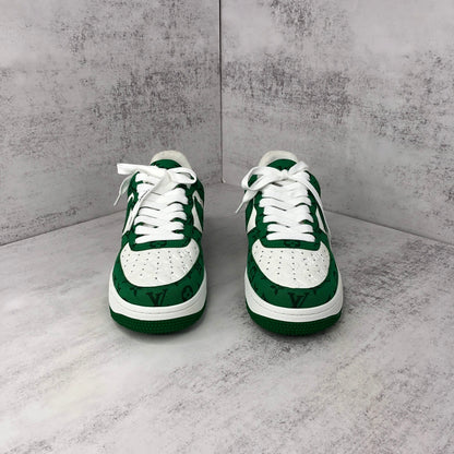 Louis Vuitton x Nike Air Force 1 "Green-White"