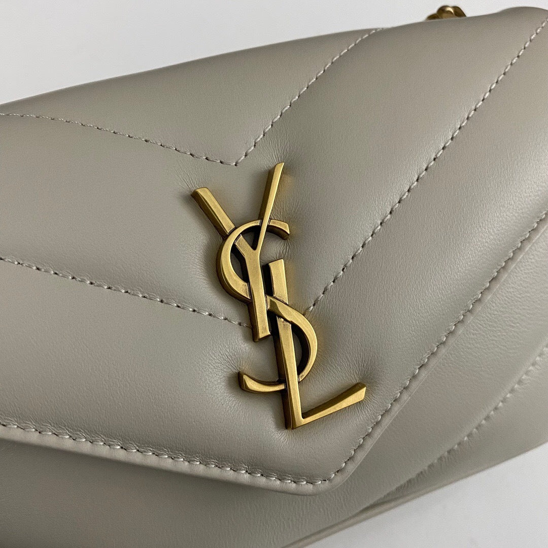 Saint Laurent Loulou Small Bag in Matelasse Lambskin