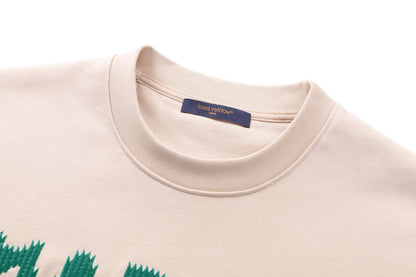 Louis Vuitton Embroidered Signature Sweatshirt "Light Beige"
