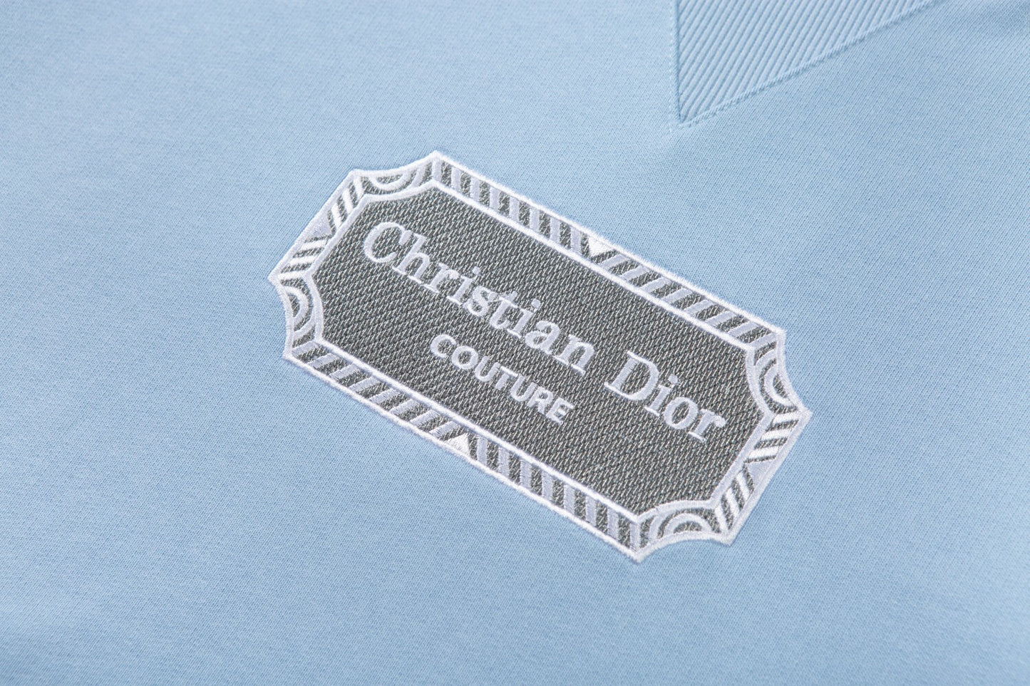 Dior Couture Sweatshirt "Baby Blue"