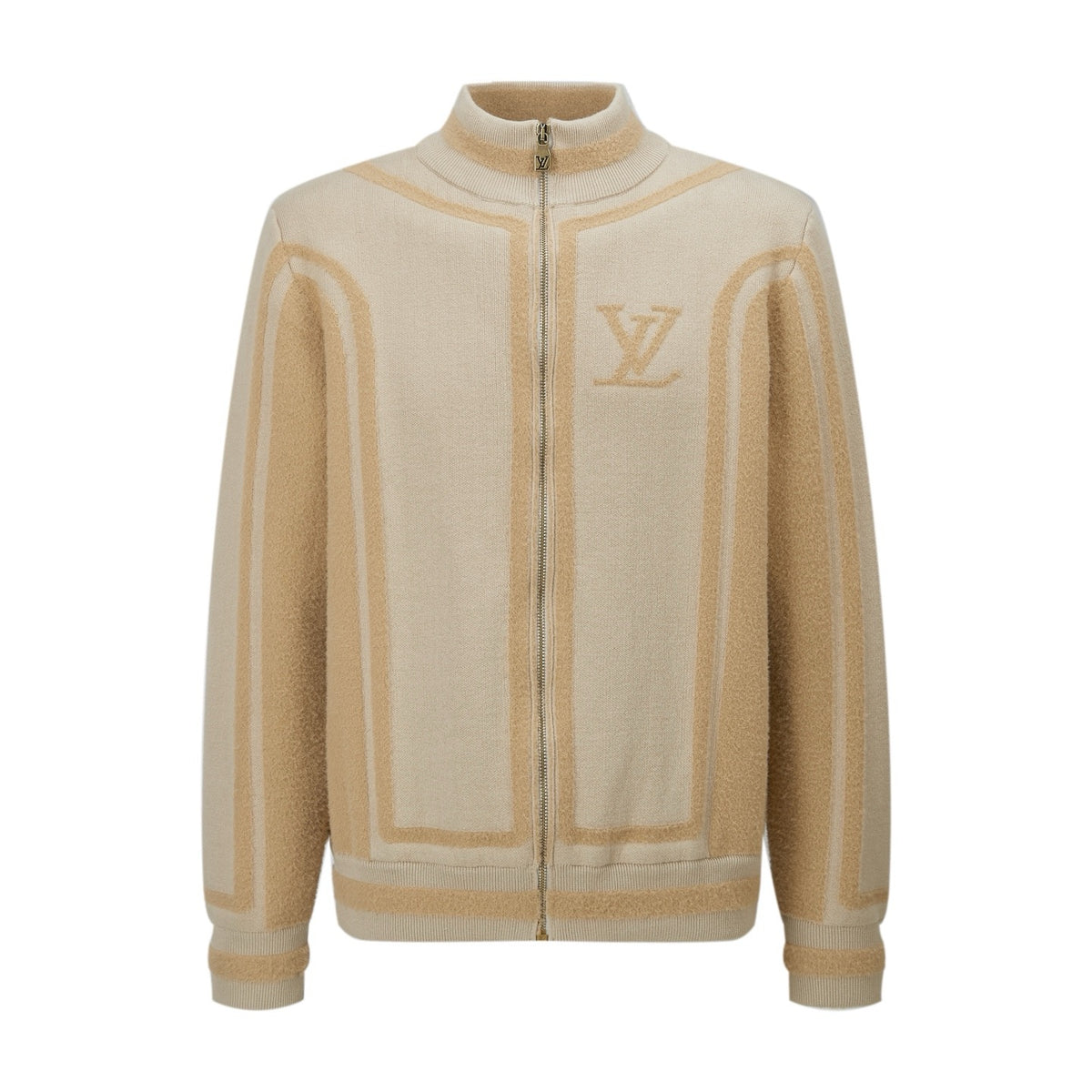 Louis Vuitton Knit Track Top "Beige"