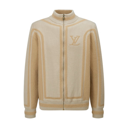 Louis Vuitton Knit Track Top "Beige"