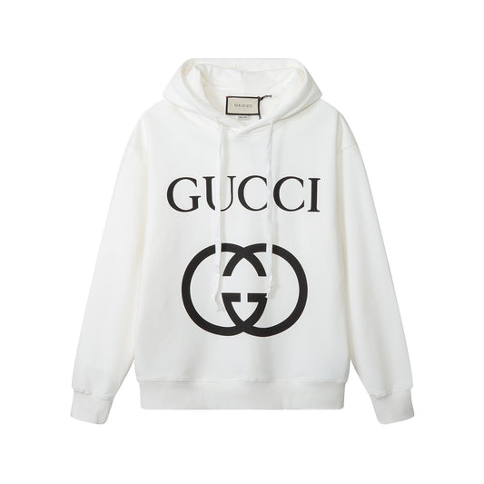 Gucci Interlocking G Hoodie "White"