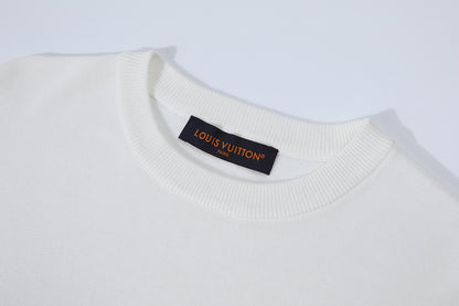 Louis Vuitton Monogram Short-Sleeved Crewneck "White"