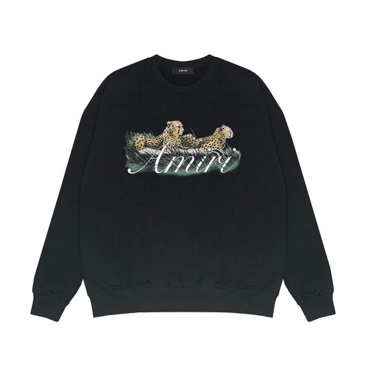 Amiri Cheeatah Sweatshirt "Black"