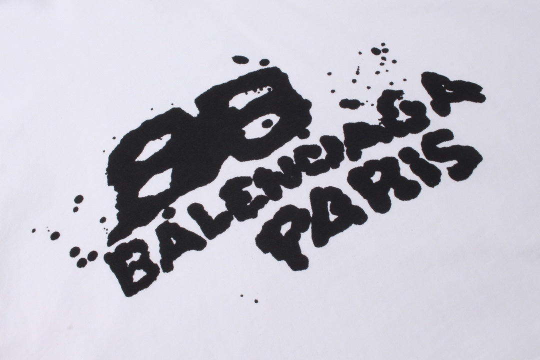 Balenciaga Hoodie "White-Black"