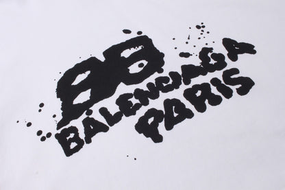 Balenciaga Hoodie "White-Black"