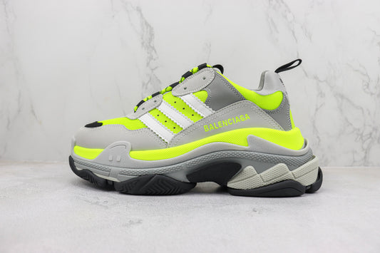 Balenciaga x Adidas Triple S "Fluo Yellow"
