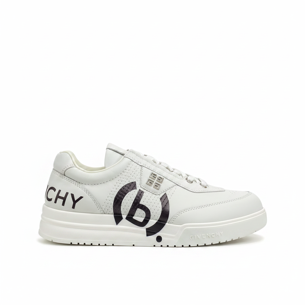 Givenchy x BSTROY G4 Low-Top "White-Black Logo"
