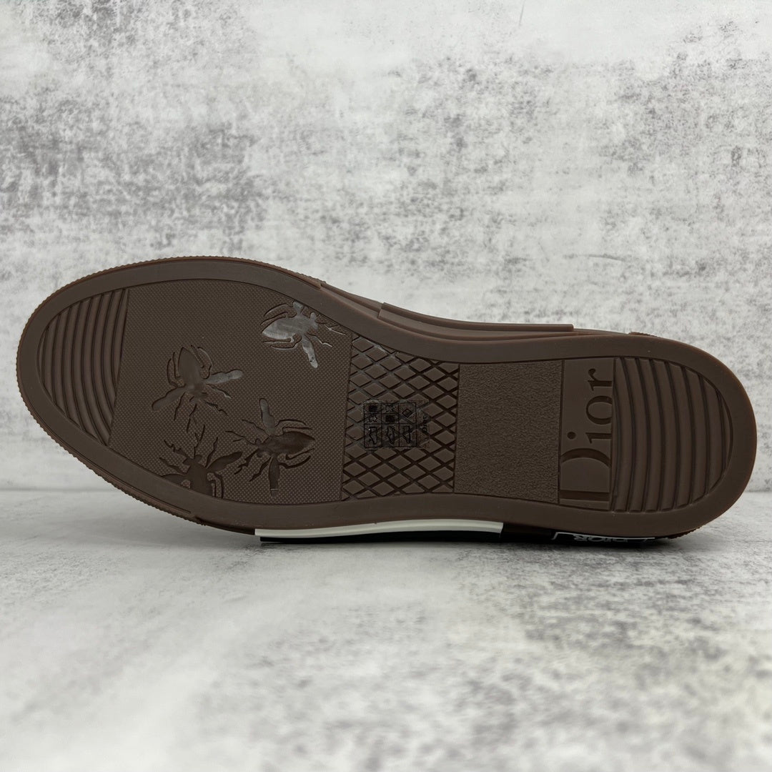 Dior B23 High-Top "White-Brown"