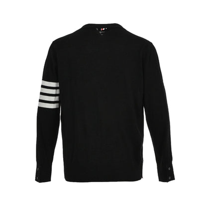 Thom Browne 4-Bar Cardigan "Black"