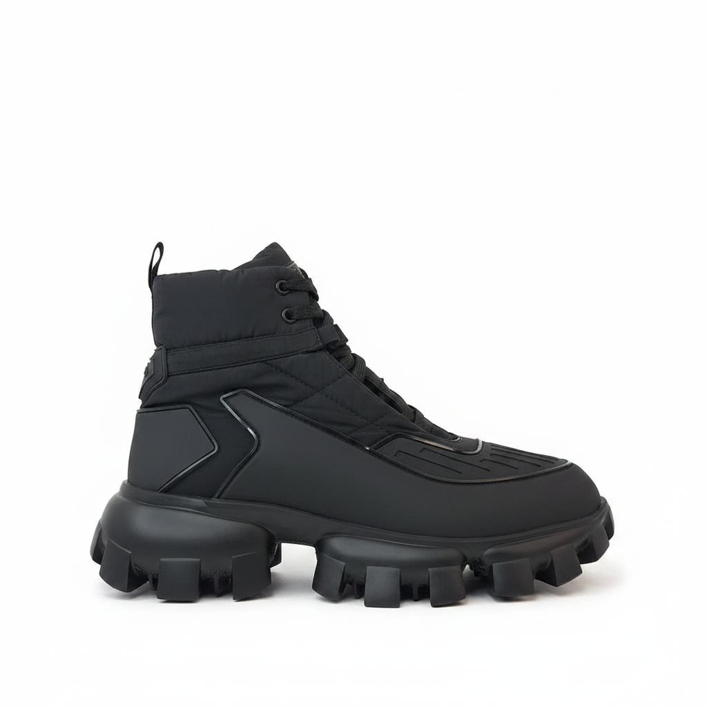 Prada Cloudbust Thunder High "Black Nylon"
