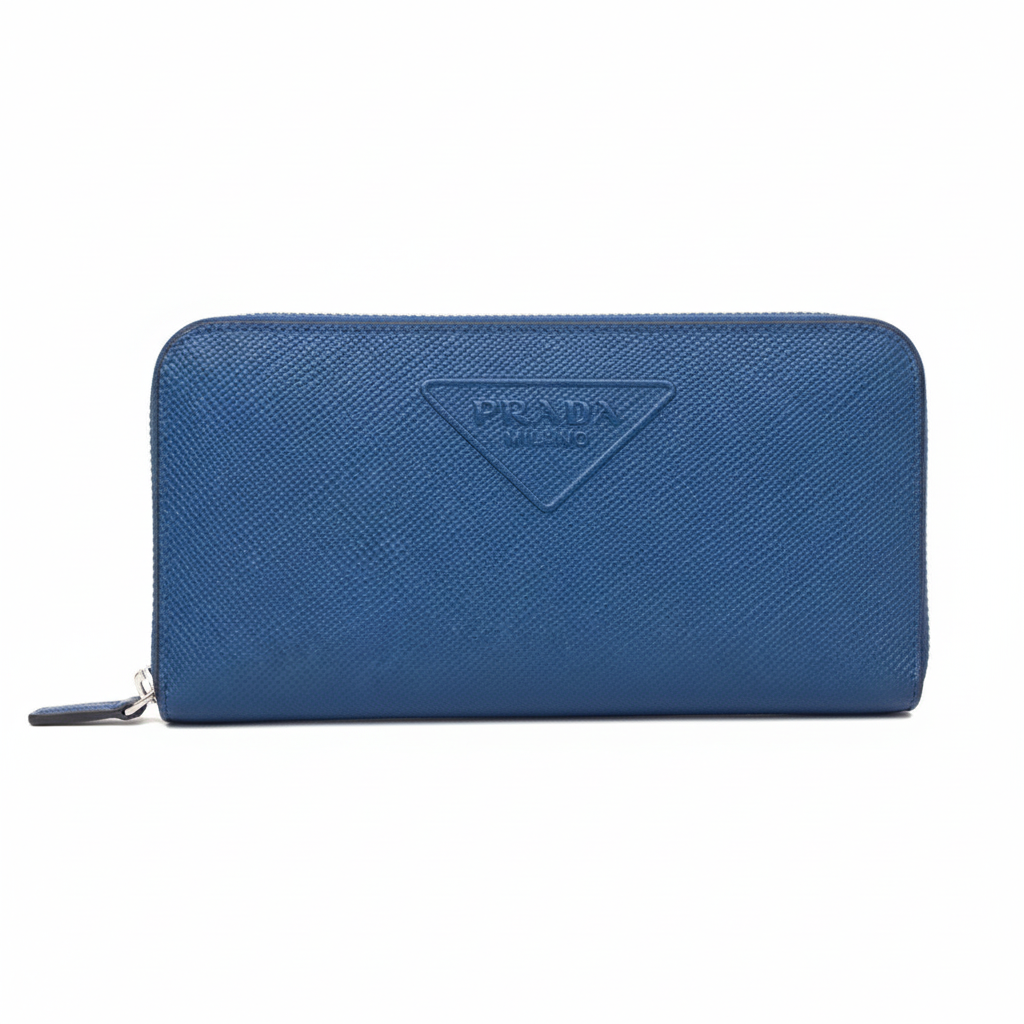 Prada Long Saffiano Leather Wallet