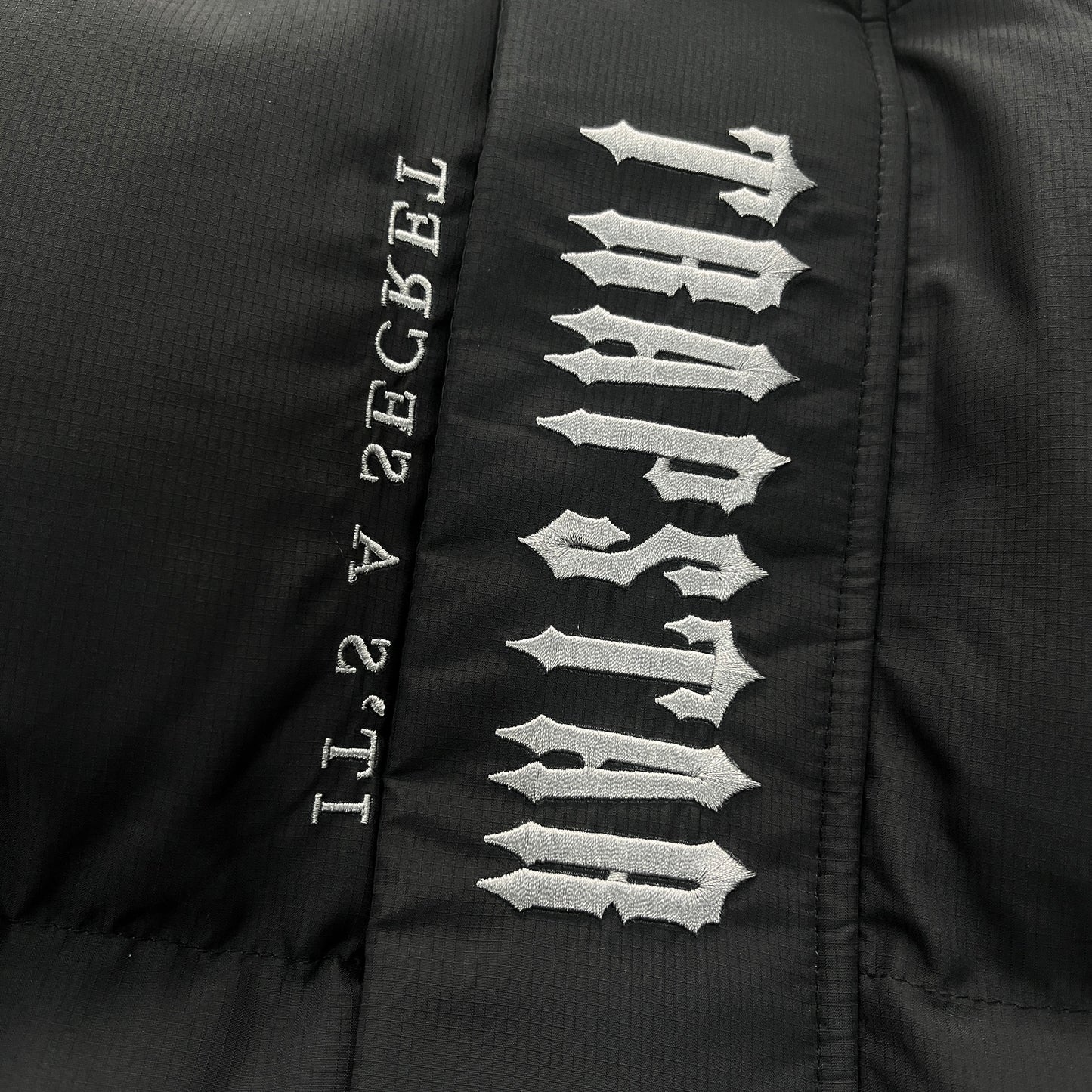 Trapstar Decoded Down Jacket "Black-Grey Gradient"