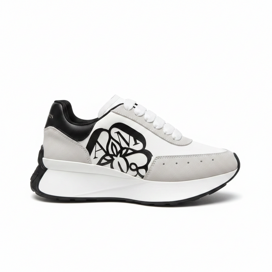 Alexander McQueen Sprint Runner "Black-White"