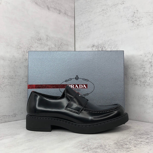 Prada 50mm Chocolate Loafers