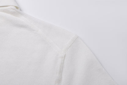 Zegna Cotton Polo Shirt "White"