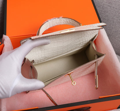 Hermès Aligator Leather Mini Kelly 20
