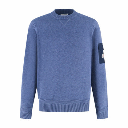 Moncler Wool Sweater "Blue"