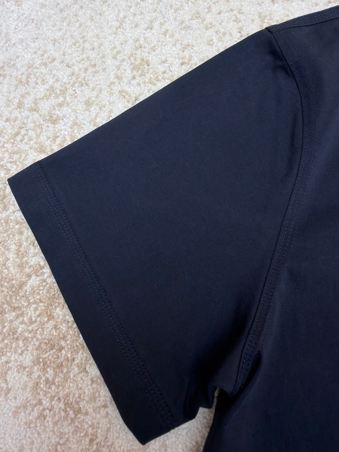 Burberry Cotton T-Shirt "Navy Blue"