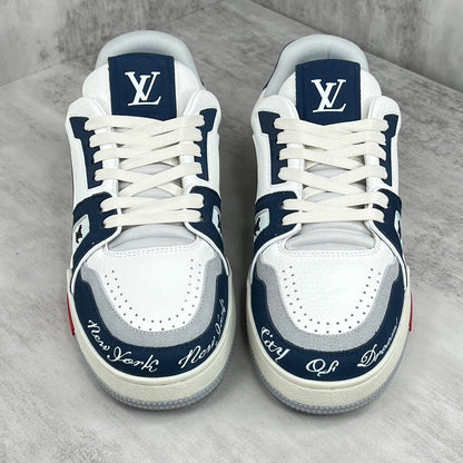 Louis Vuitton Trainers "Navy Blue-White"