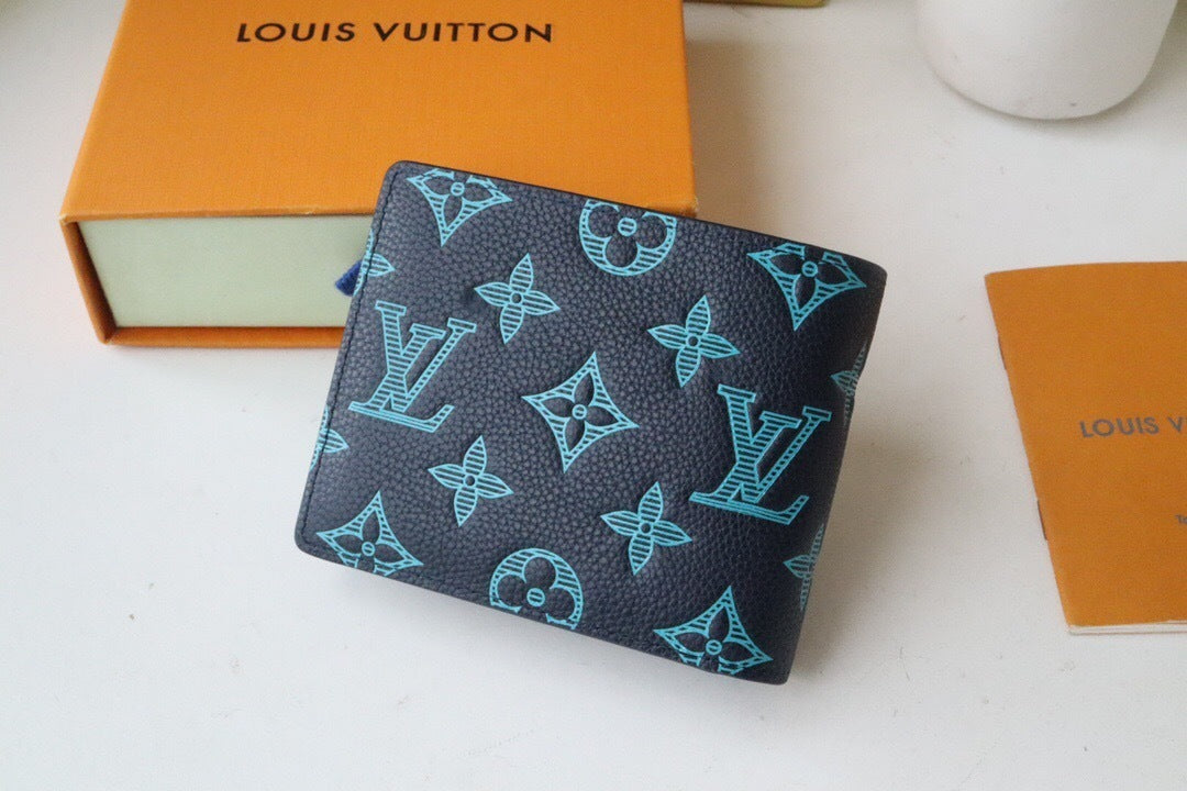 Louis Vuitton Multiple Wallet "Shadow Leather"