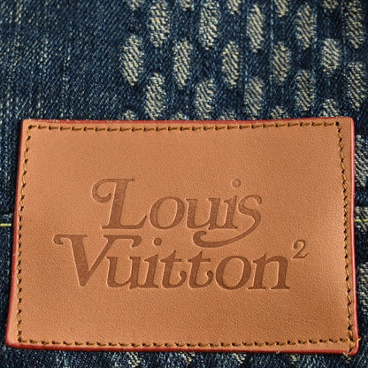 Louis Vuitton Graphic Print Denim Jacket