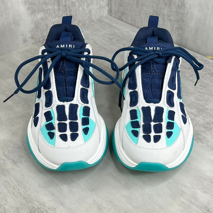 Amiri Bone Runner "White-Turquoise"
