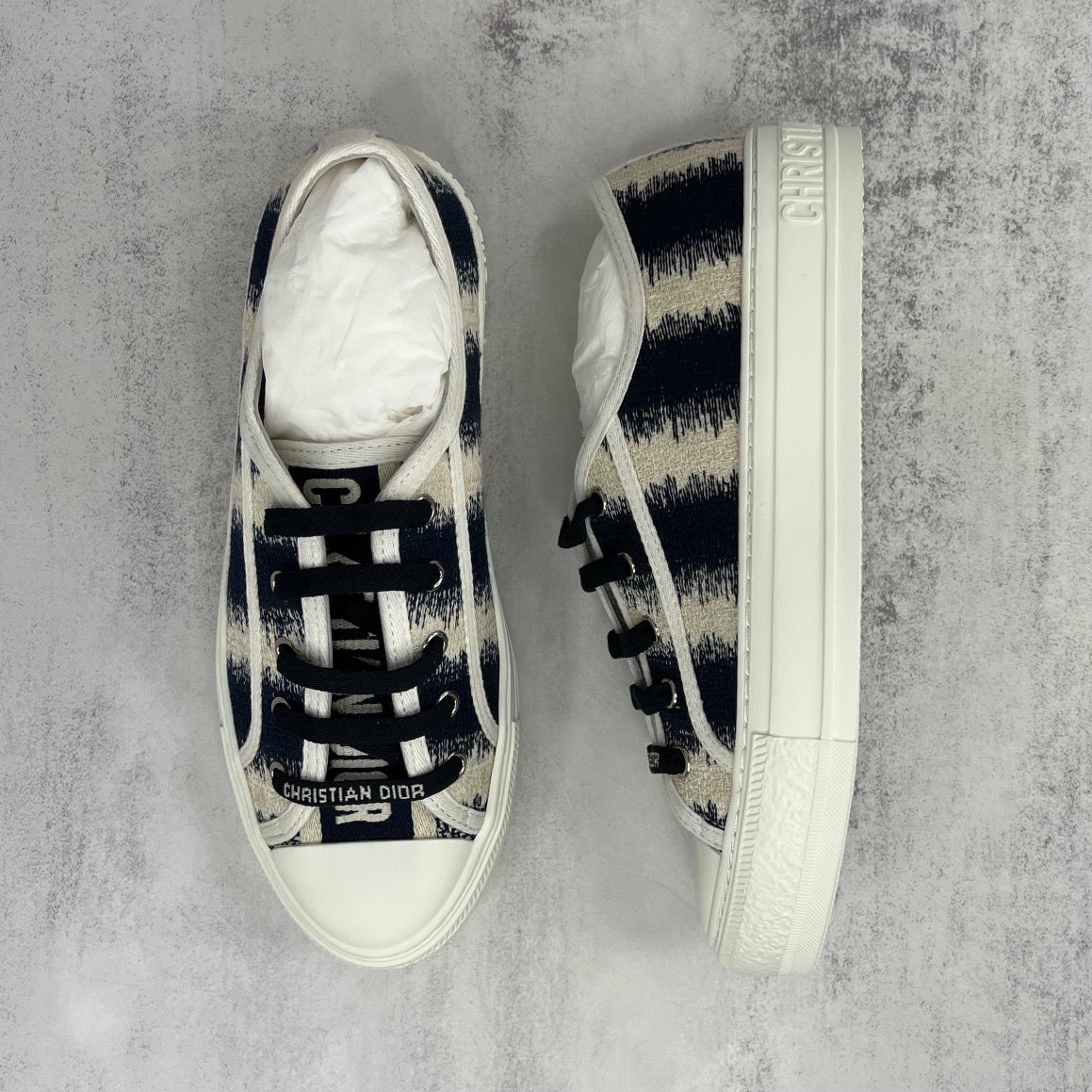 Dior Walk'N'Dior "Black-Beige Stripes"