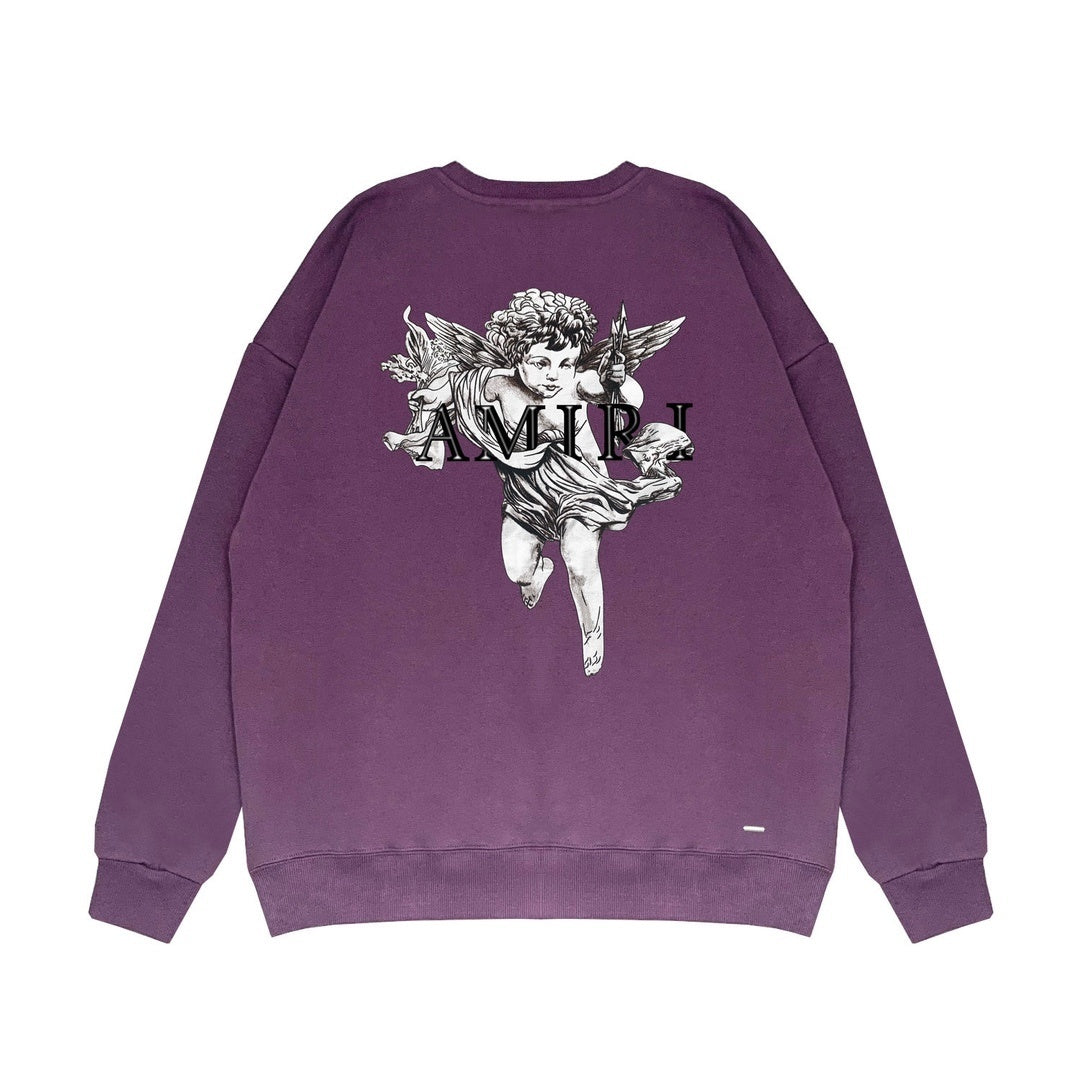 Amiri Cherub Sweatshirt "Purple"