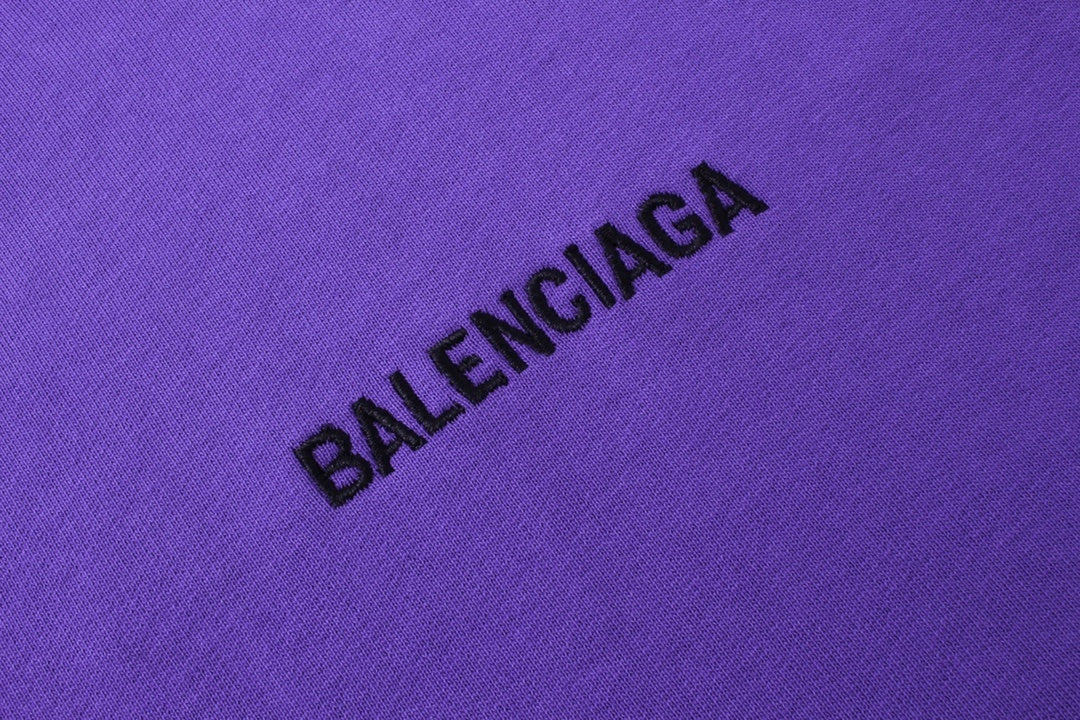 Balenciaga Hoodie "Purple-Black"