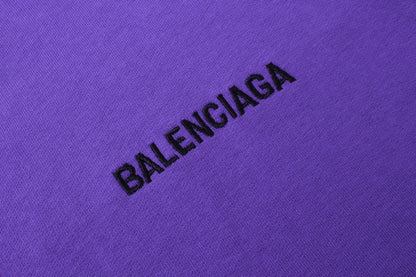 Balenciaga Hoodie "Purple-Black"