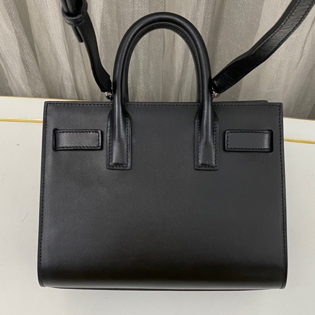 Saint Laurent Sac De Jour in Smooth Leather - Nano