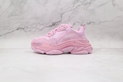 Balenciaga Triple S "Pink-All Over Logo"