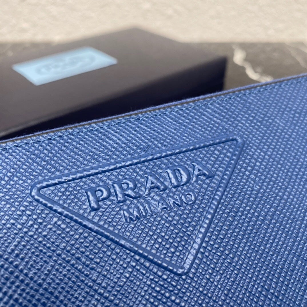 Prada Long Saffiano Leather Wallet