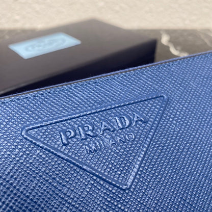 Prada Long Saffiano Leather Wallet