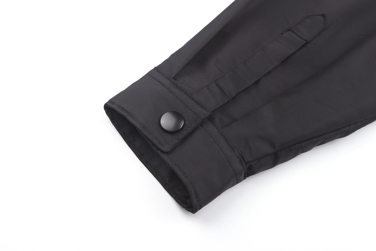 Prada Re-Nylon Triangle Shirt "Black"