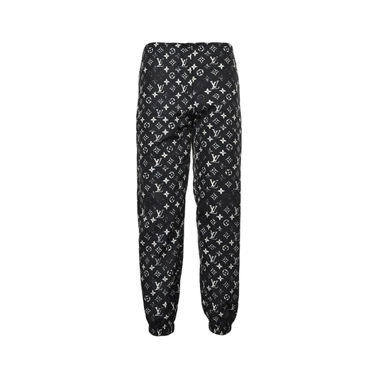 Louis Vuitton Stencil-Effect Monogram Jogging Pants
