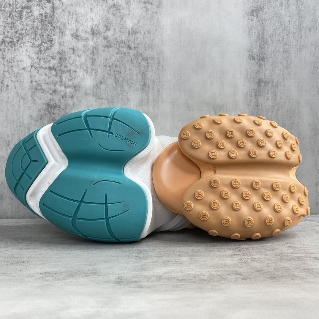 Balmain Unicorn "White-Turquoise"