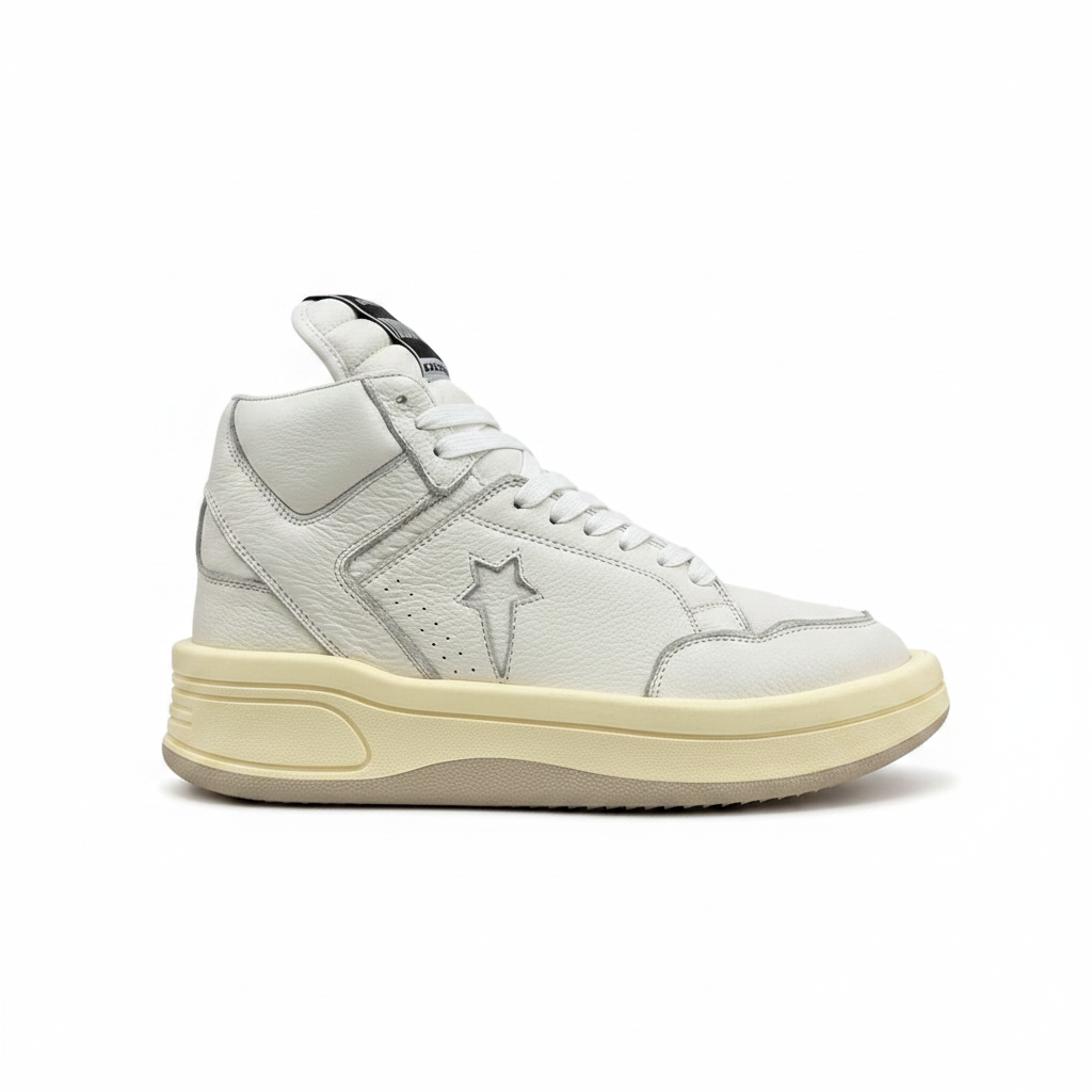 Rick Owens x Converse TURBOWPN High "White"