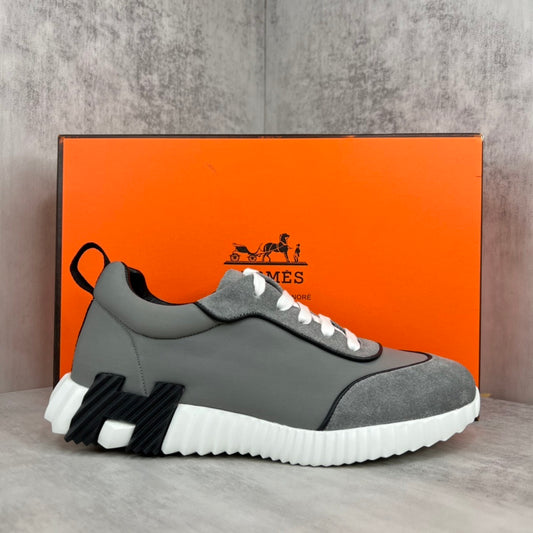 Hermes Bouncing Sneakers "Grey-White-Black"