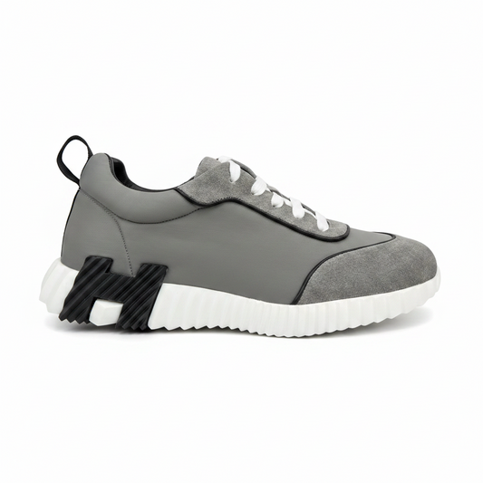 Hermes Bouncing Sneakers "Grey-White-Black"