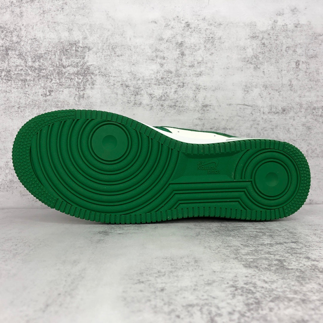 Louis Vuitton x Nike Air Force 1 "Green-White"
